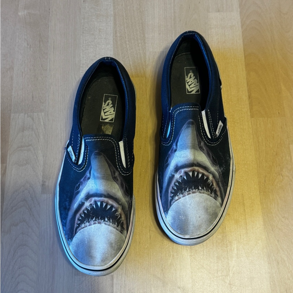 Vans shark print